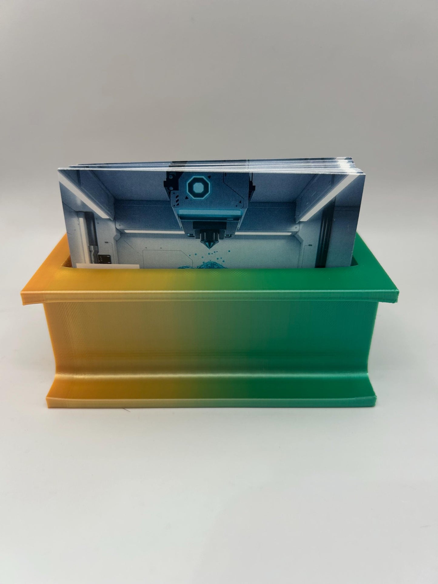 I-Beam Business Card Holder