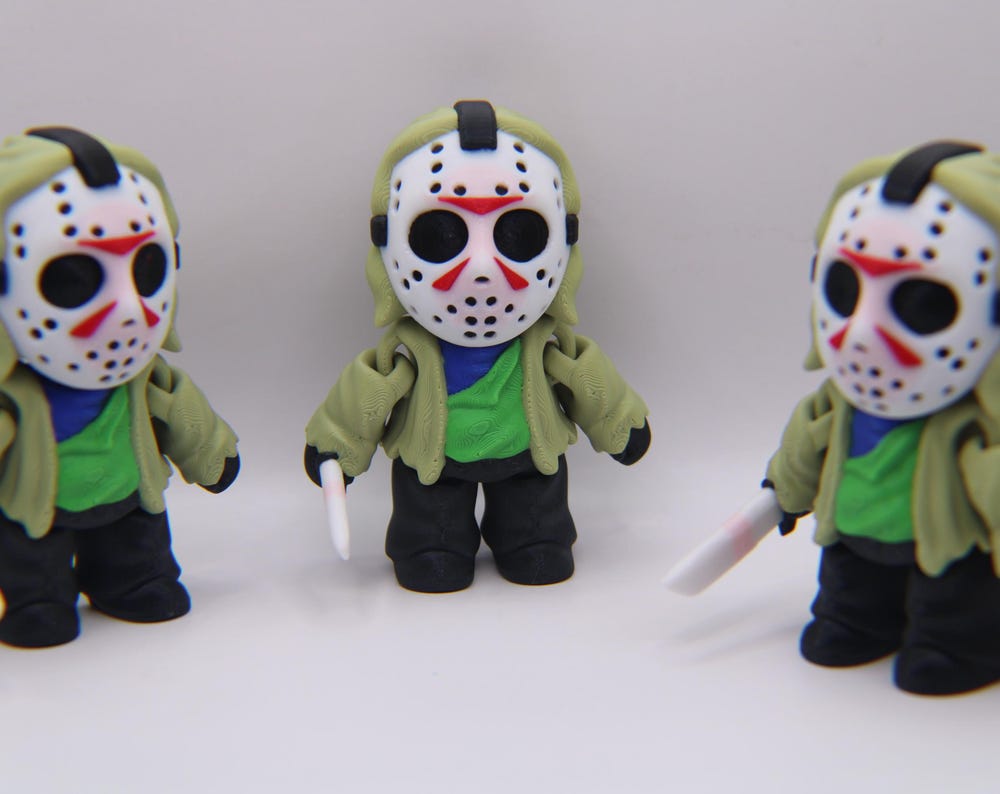 Jason Hockey Mask Horror Figurine