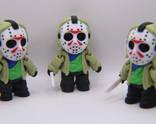 Jason Hockey Mask Horror Figurine